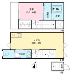 アイコート多摩川の物件間取画像